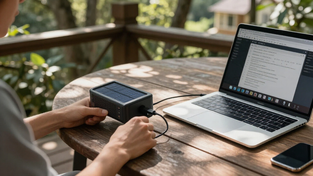 solar-powered laptop chargers