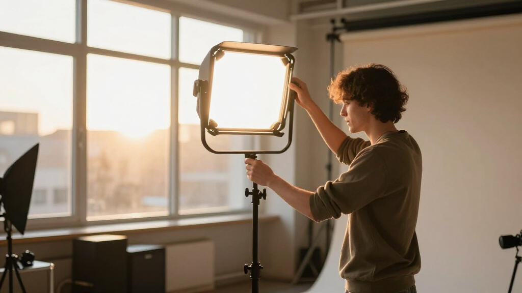 best LED panel lights for photography