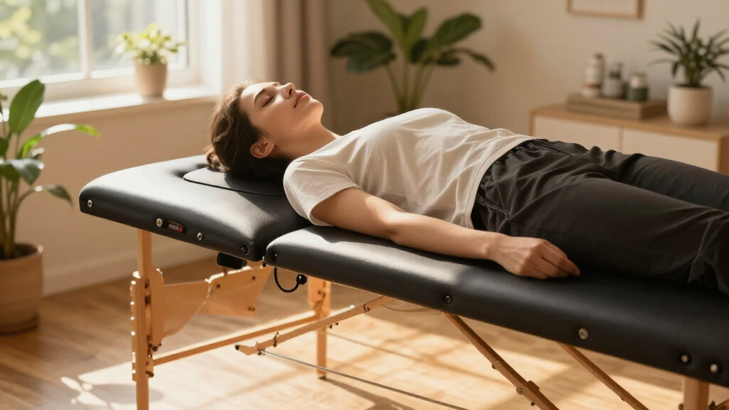 electric massage table for home studio