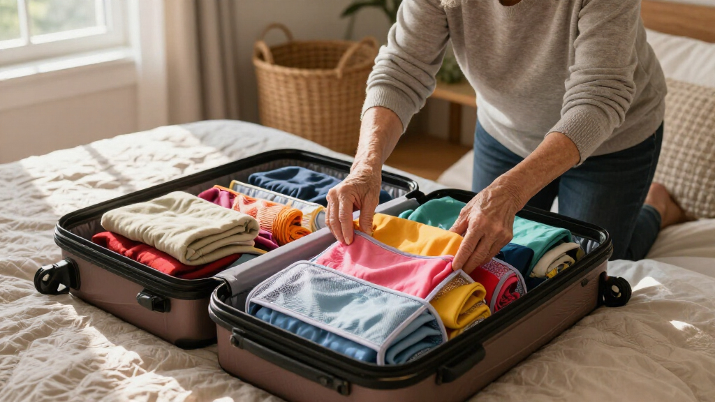 packing cubes for organized travel