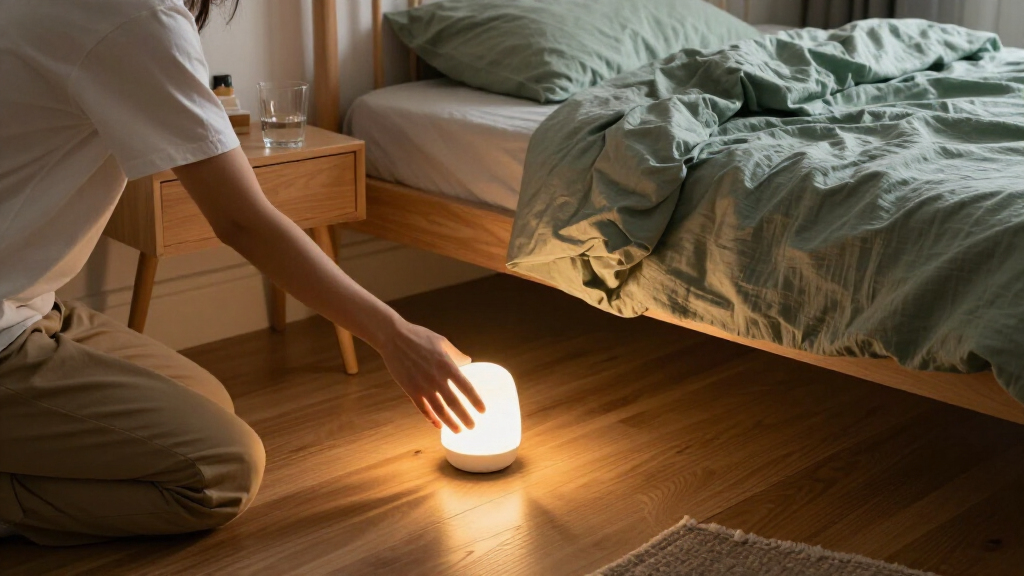 placement for wake up light