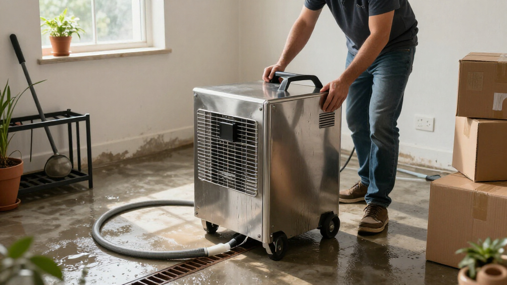 commercial dehumidifier for water damage