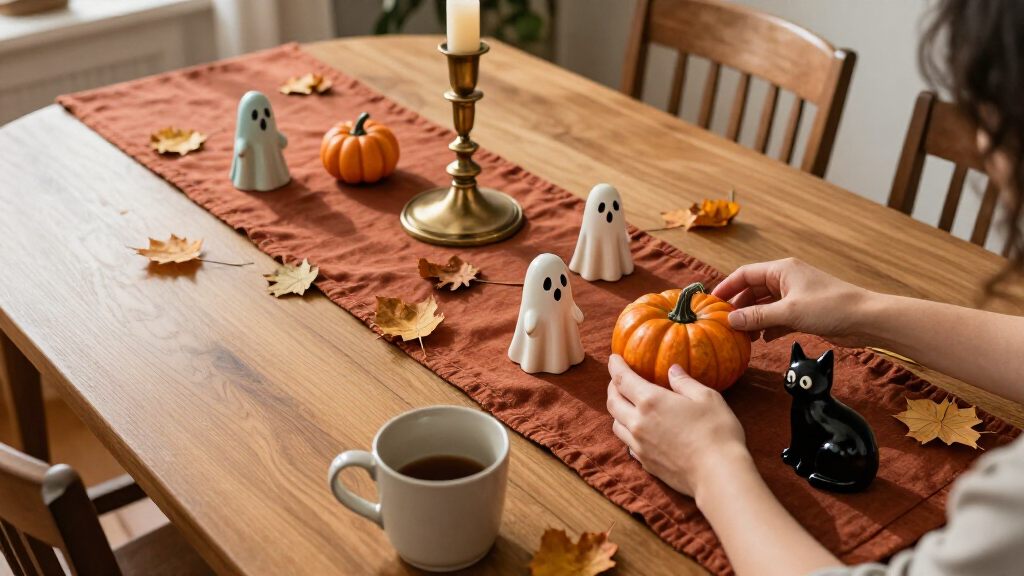 Halloween tabletop figurines