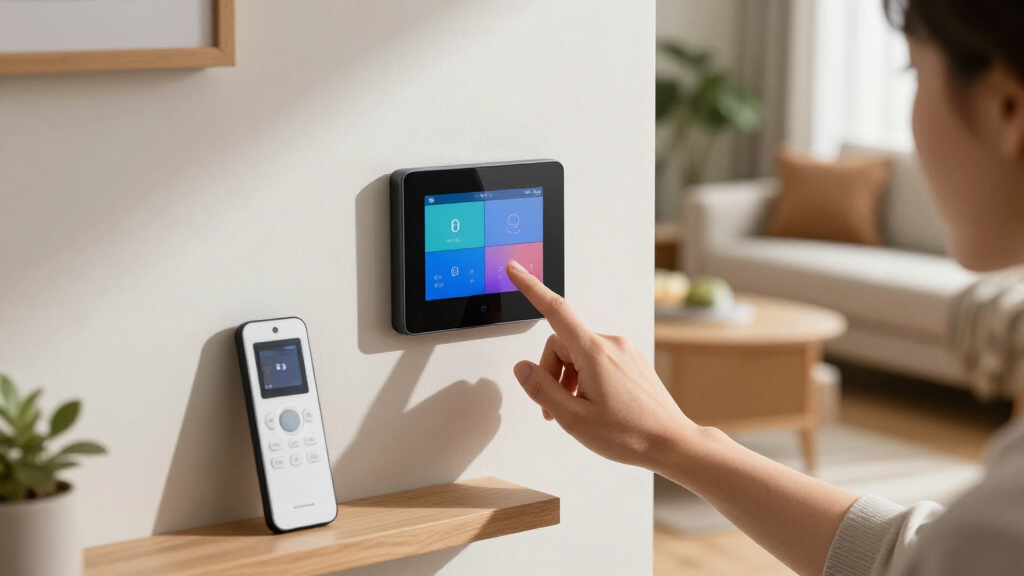 smart thermostat with remote sensor