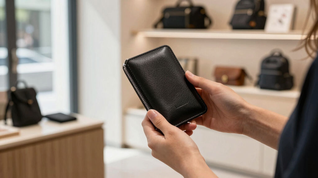 passport holder with zipper