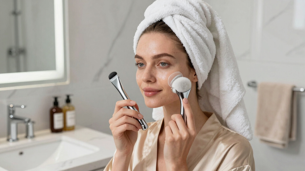 luxury facial cleansing brushes