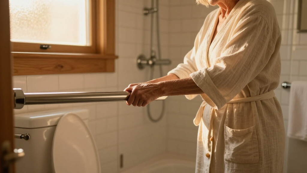 fall prevention grab bars for bathrooms