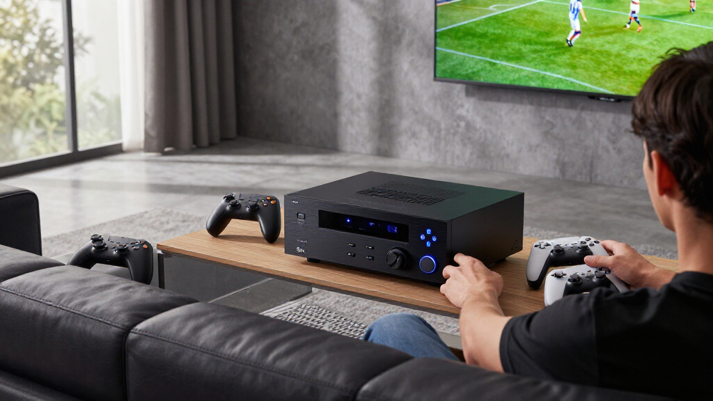 best 8k av receiver for sports and gaming