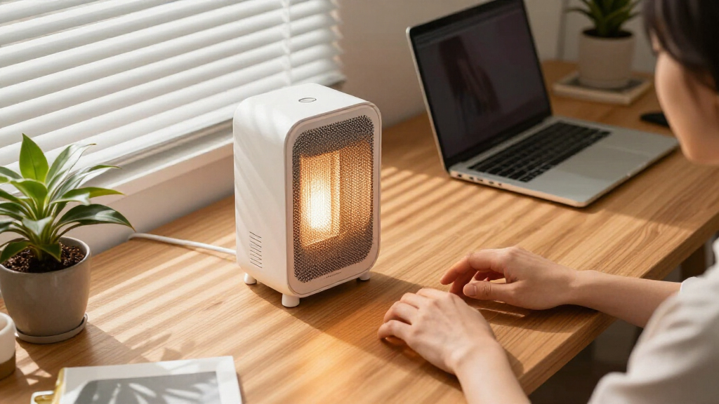 compact desk space heaters