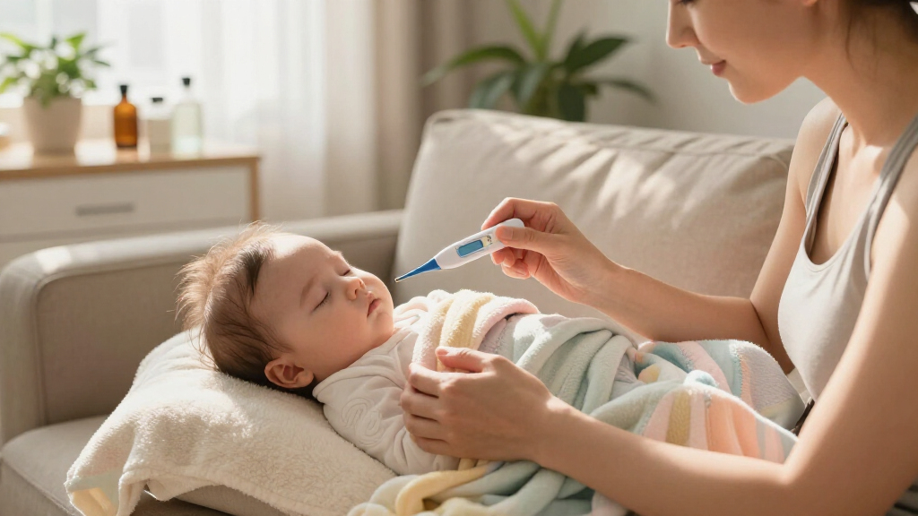 accurate safe rectal thermometer for baby with fever