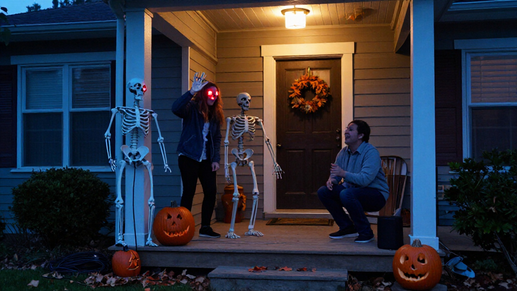 Halloween animatronic props