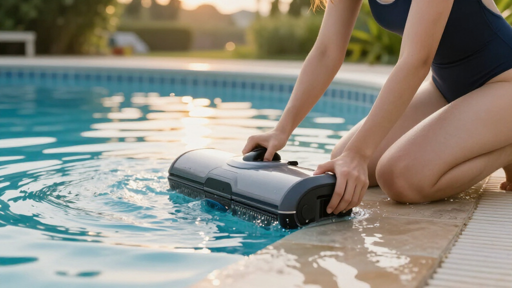 robotic pool cleaner for in ground pool