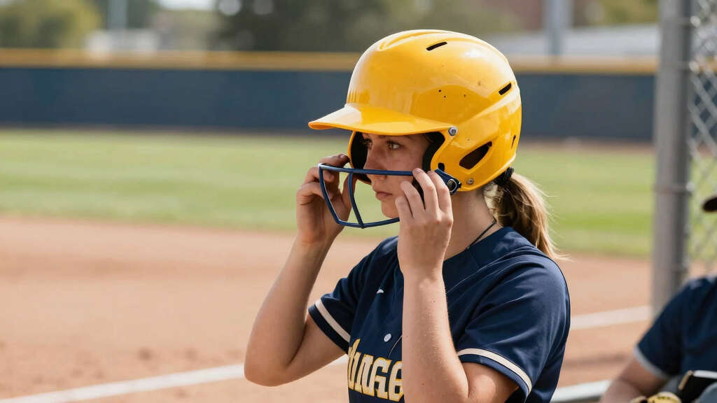 concussionreducing softball helmets