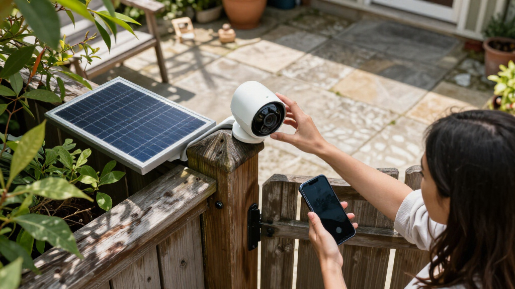 solar powered security cameras