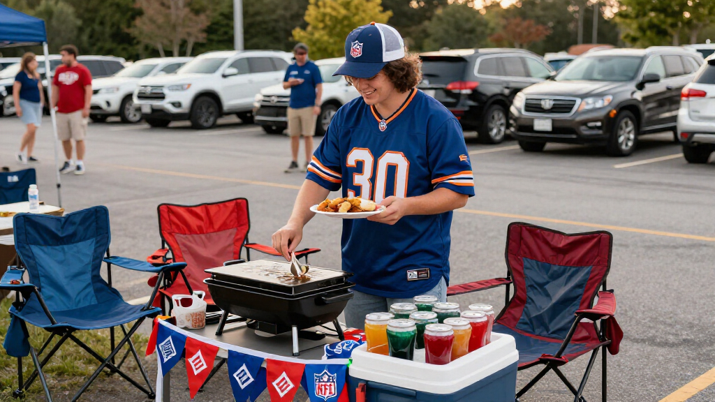 NFL team tailgating gear