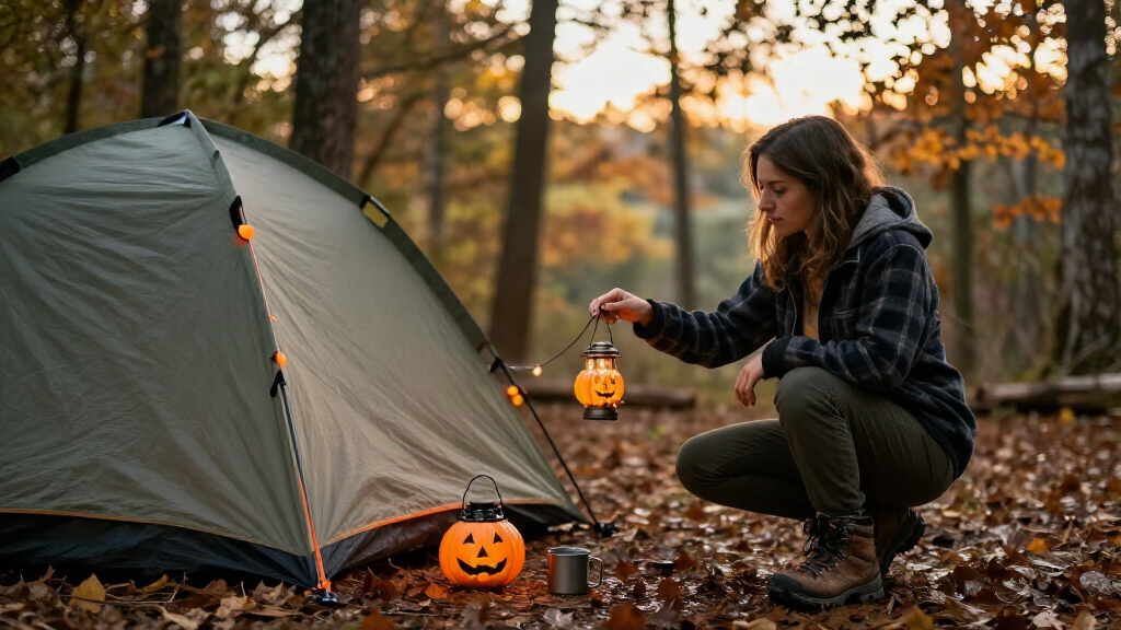 Halloween camping gear