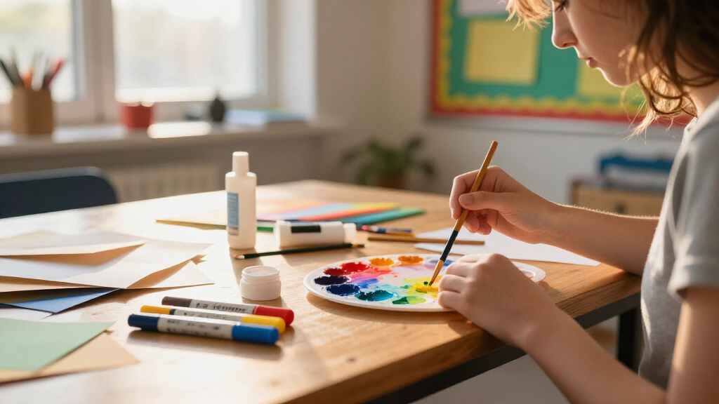 art supplies for school projects