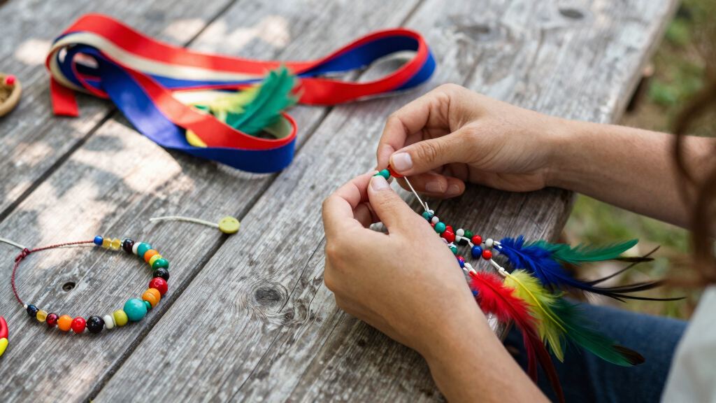 patriotic boho festival accessories