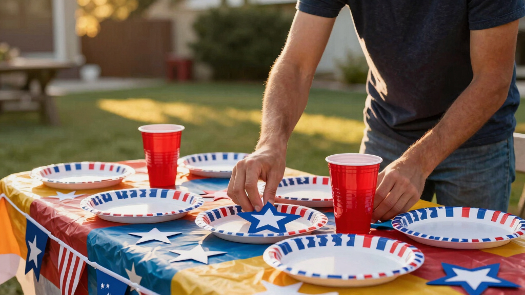 patriotic 4th of July party supplies