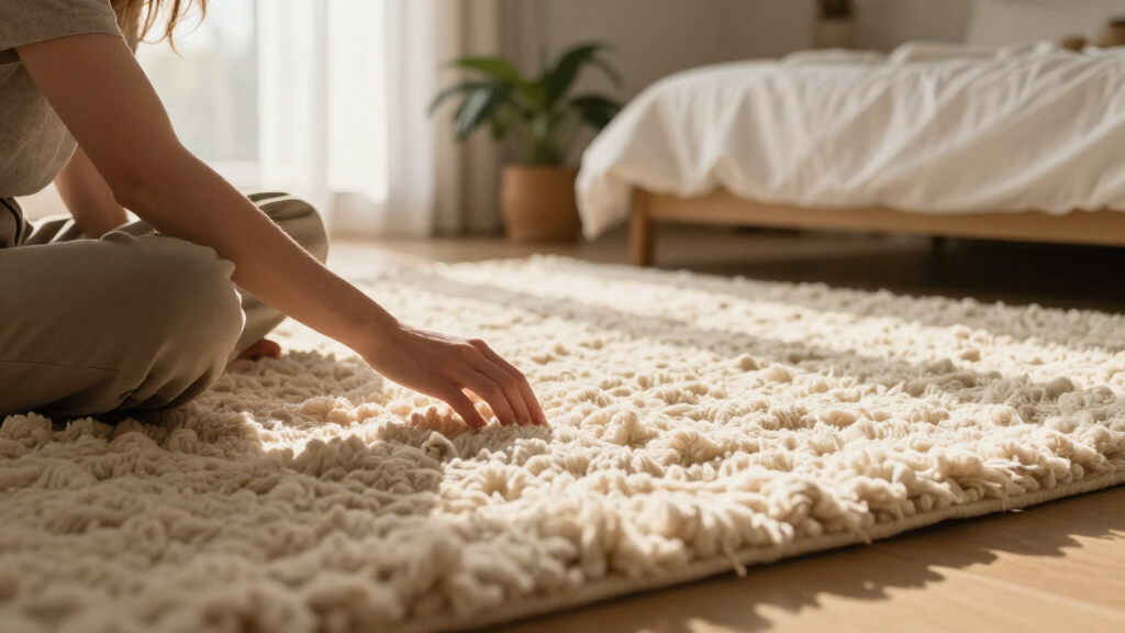luxury area rug for bedroom soft plush