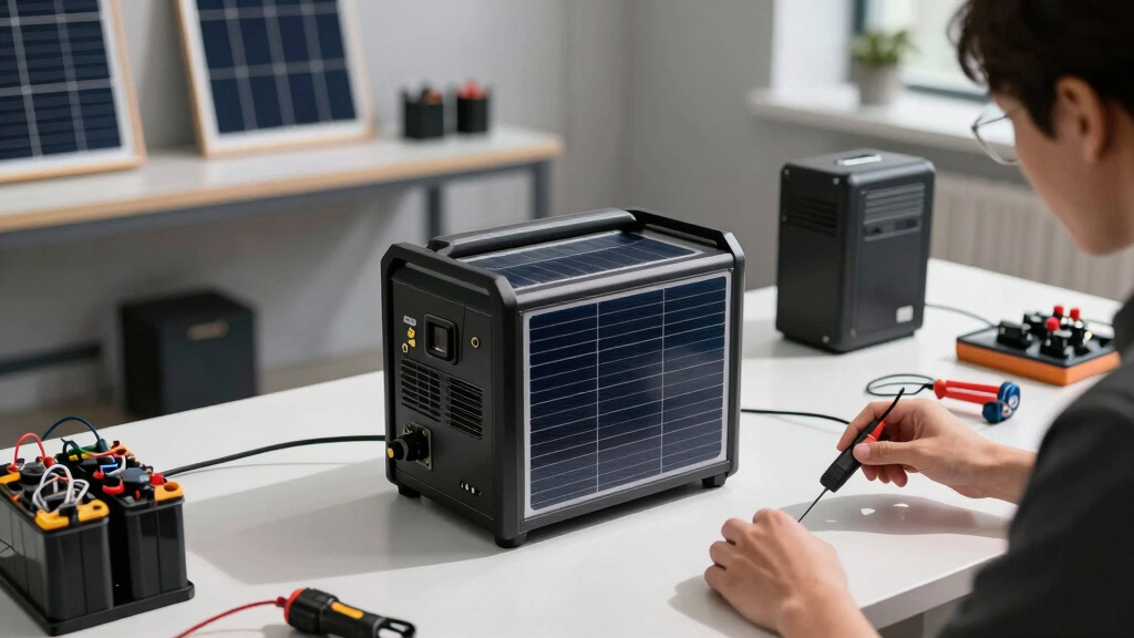 solar-powered backup generators