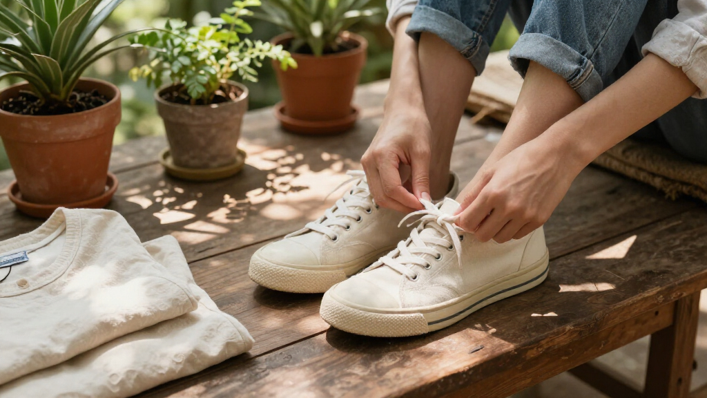 sustainable casual fashion sneakers