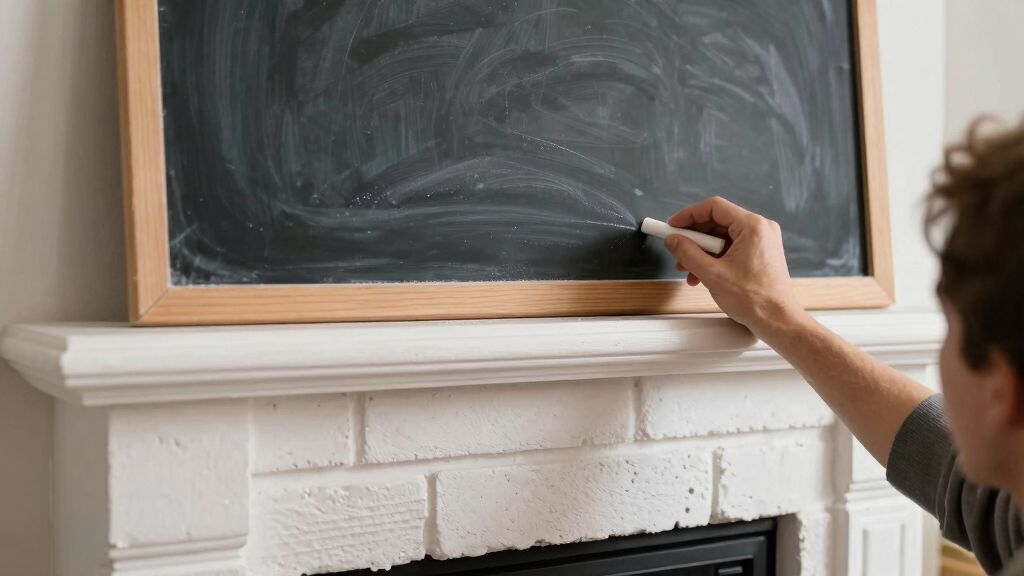 best fireplace chalkboards