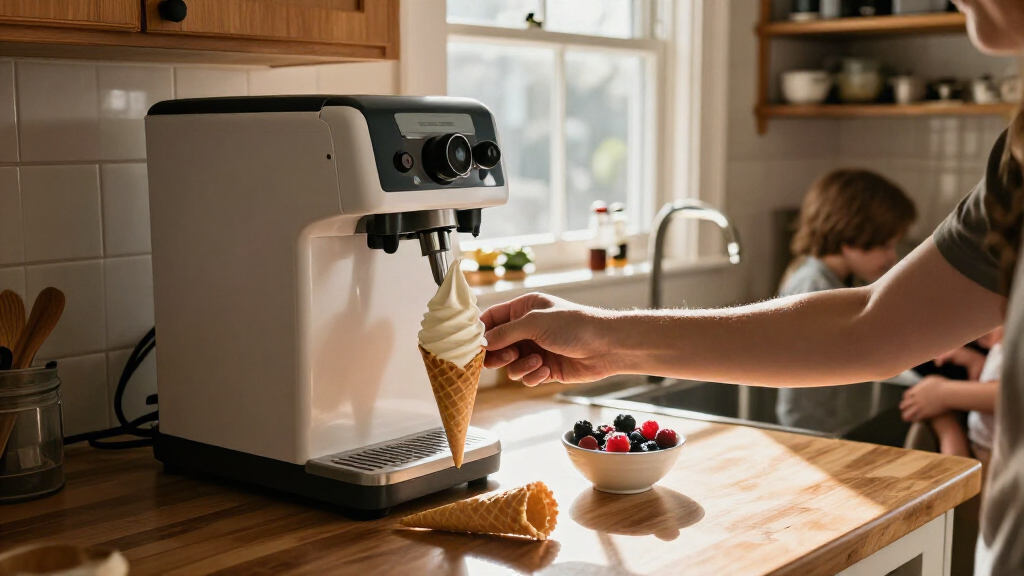soft serve ice cream machine for home use