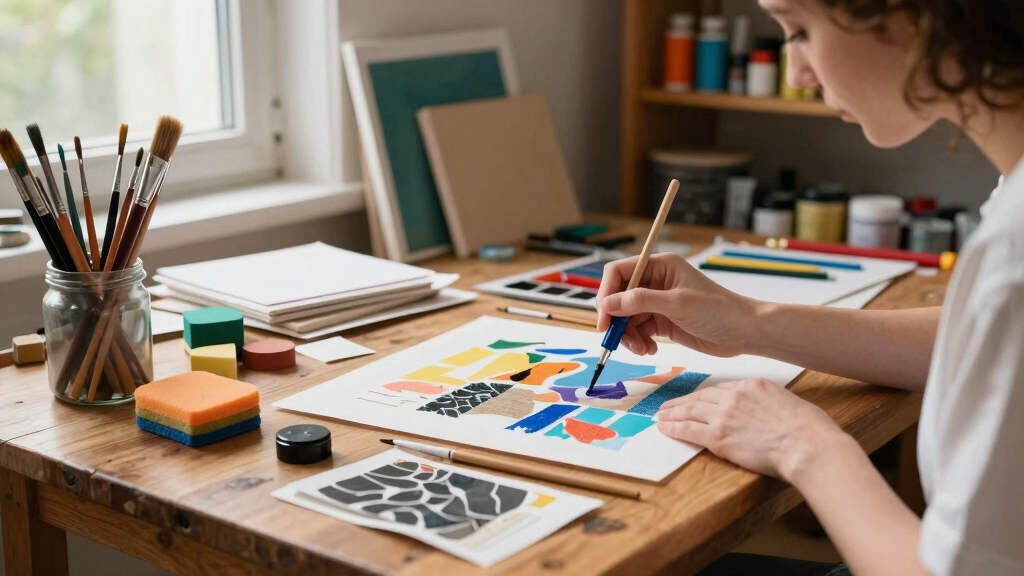 art supplies for mixed media