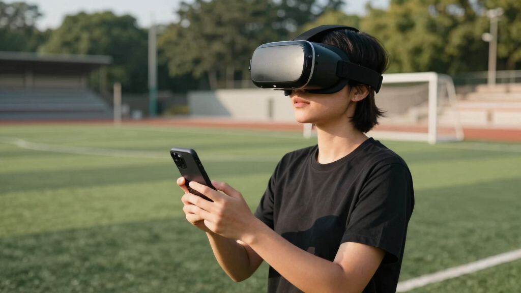 VR headsets for soccer viewing