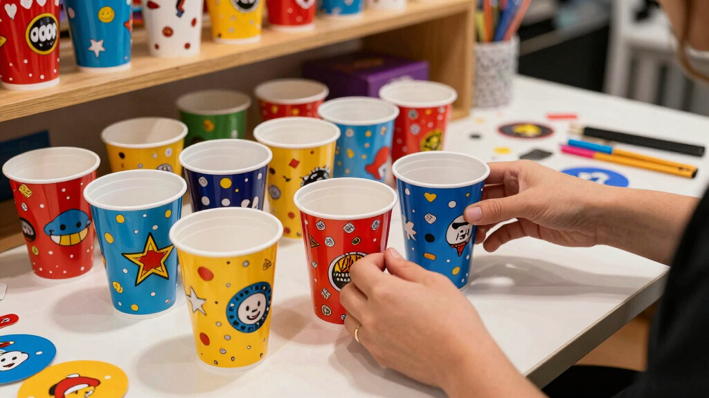 pop culture themed party cups