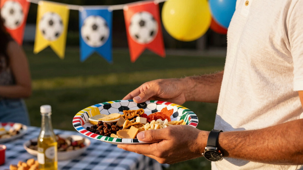 soccer-themed party supplies