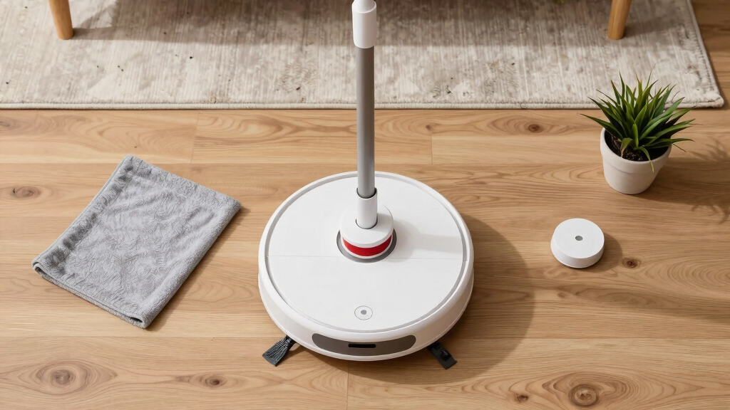 robot mop with voice control