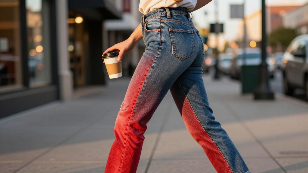 best colored denim jeans