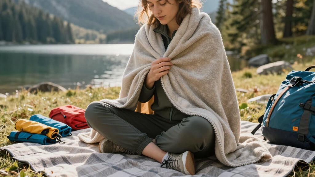 compact travel blankets