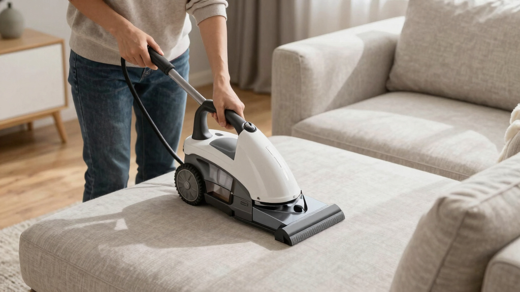 best upholstery cleaner machine with compact storage