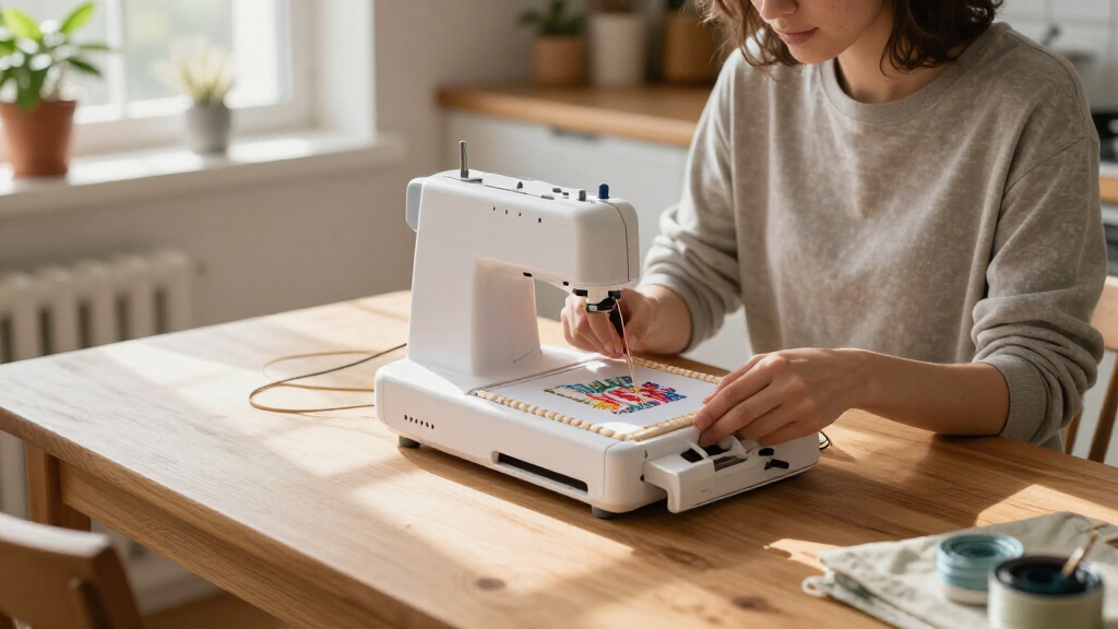 portable embroidery machine for beginners
