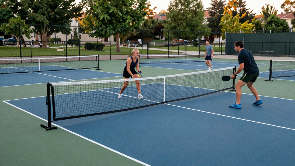 portable pickleball net sets
