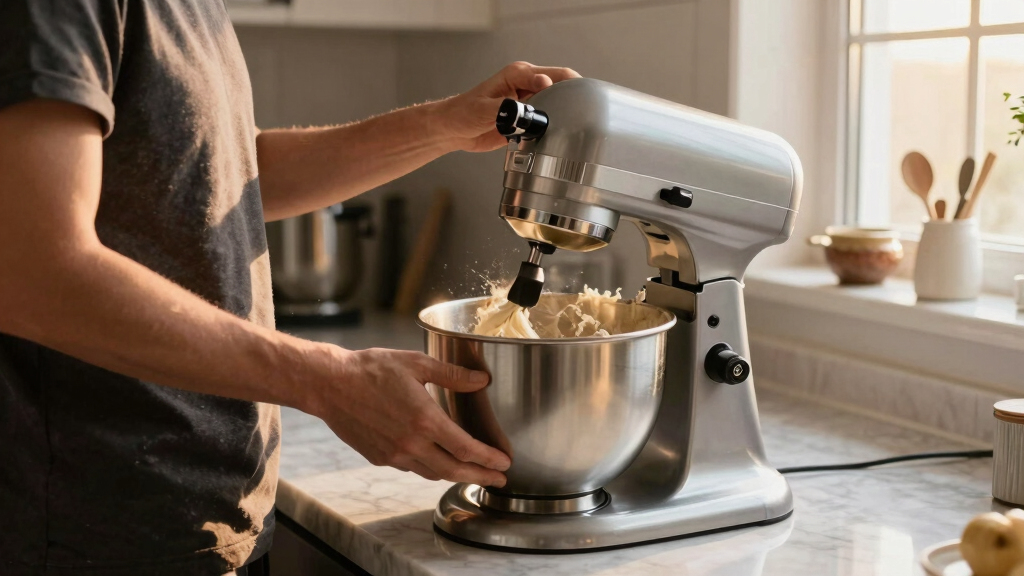 stand mixer with high torque motor