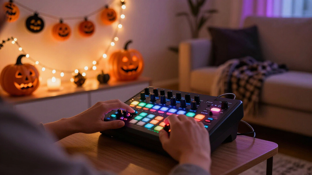 dmx controller for halloween lights