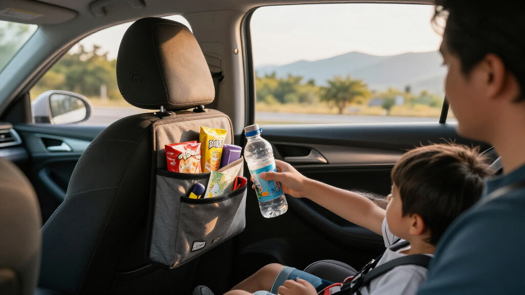 travel car seat organizers
