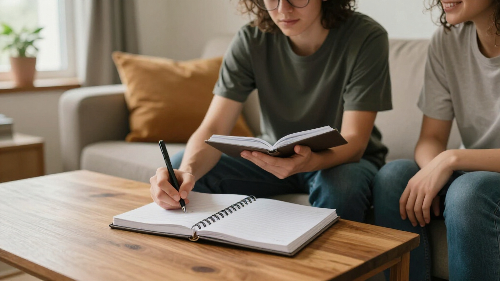 partner stress journal sets