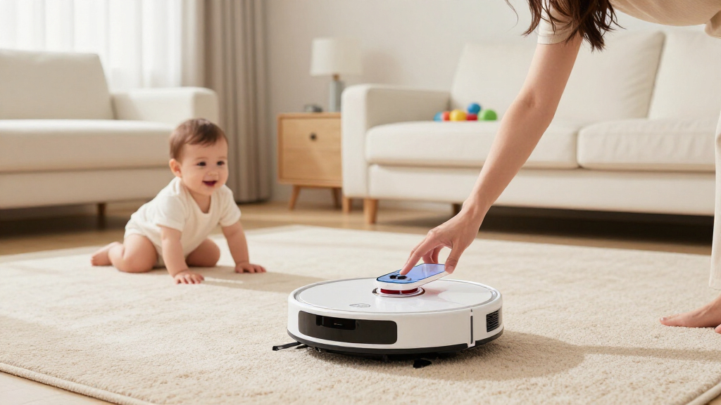 robot vacuums for homes with babies premium