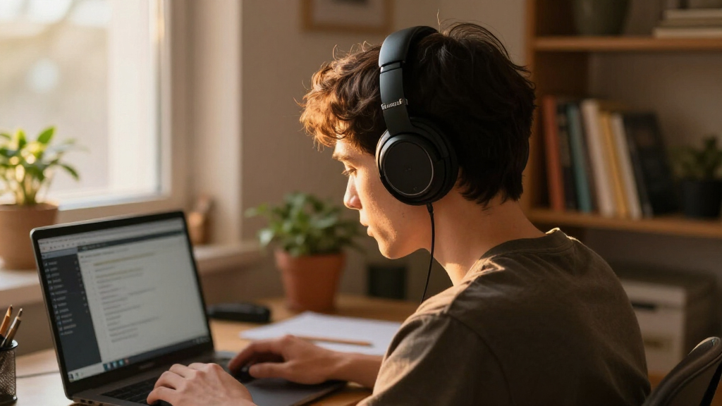 wireless headphones for studying