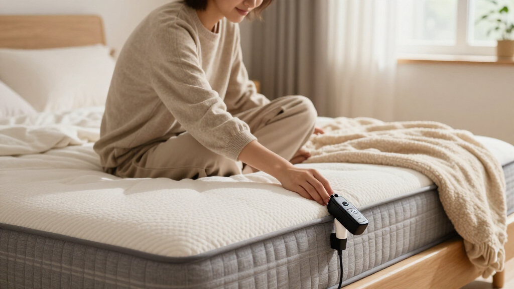 heated mattress pads with dual controls