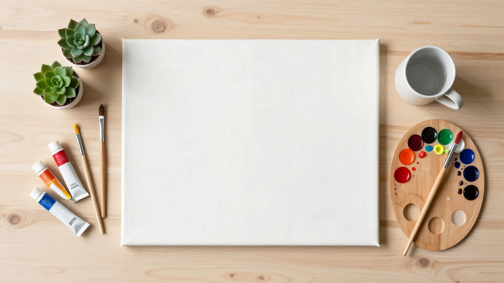 large canvas art therapy kit for groups