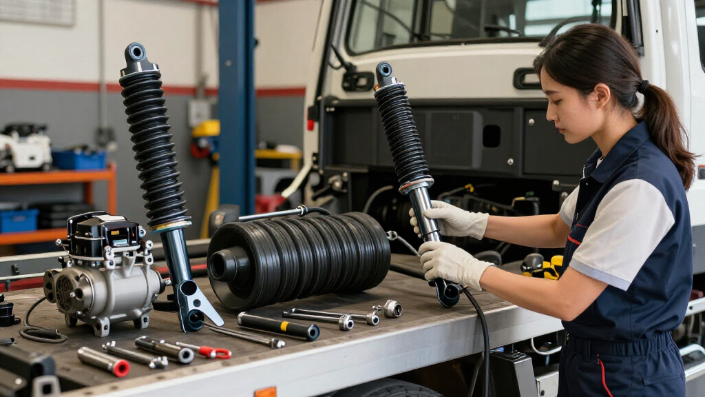 air ride suspension kits for towing trucks