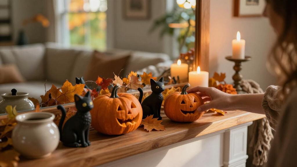 Halloween decorative figurines