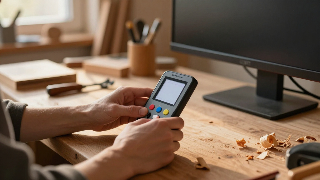 color calibration device for monitors
