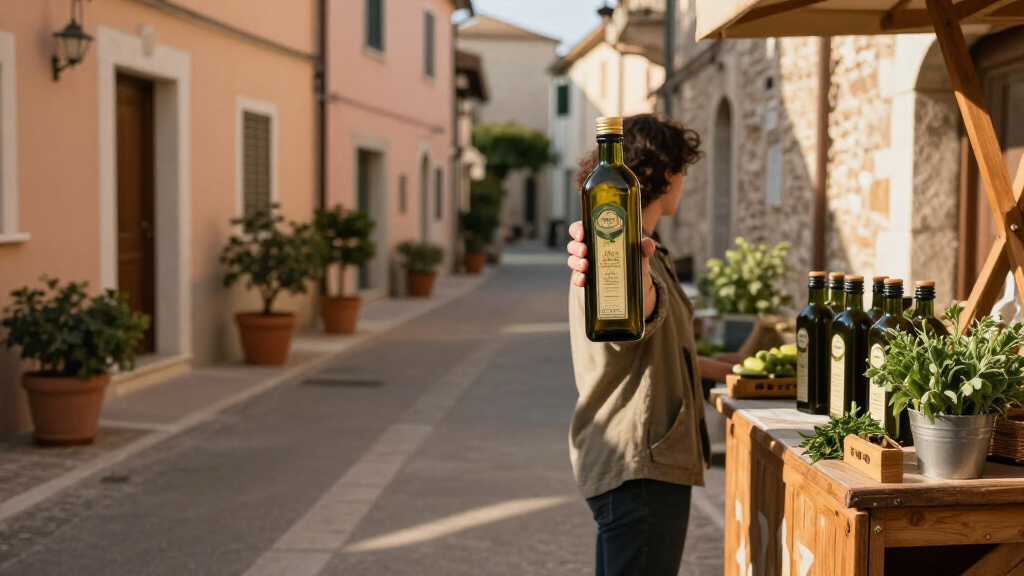 Italian olive oil gift set